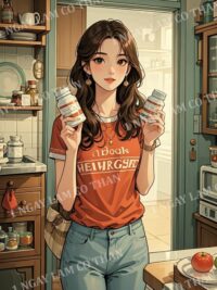 Ảnh bìa của Bí Mật Của Cô Con Gái Giả Bệnh Full
