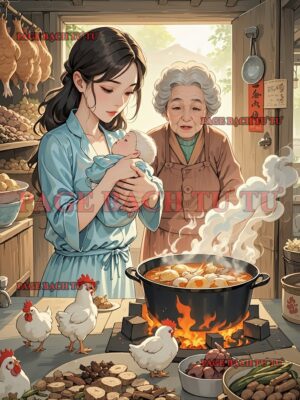 Ảnh bìa của 500 Con Gà Của Mẹ Chồng